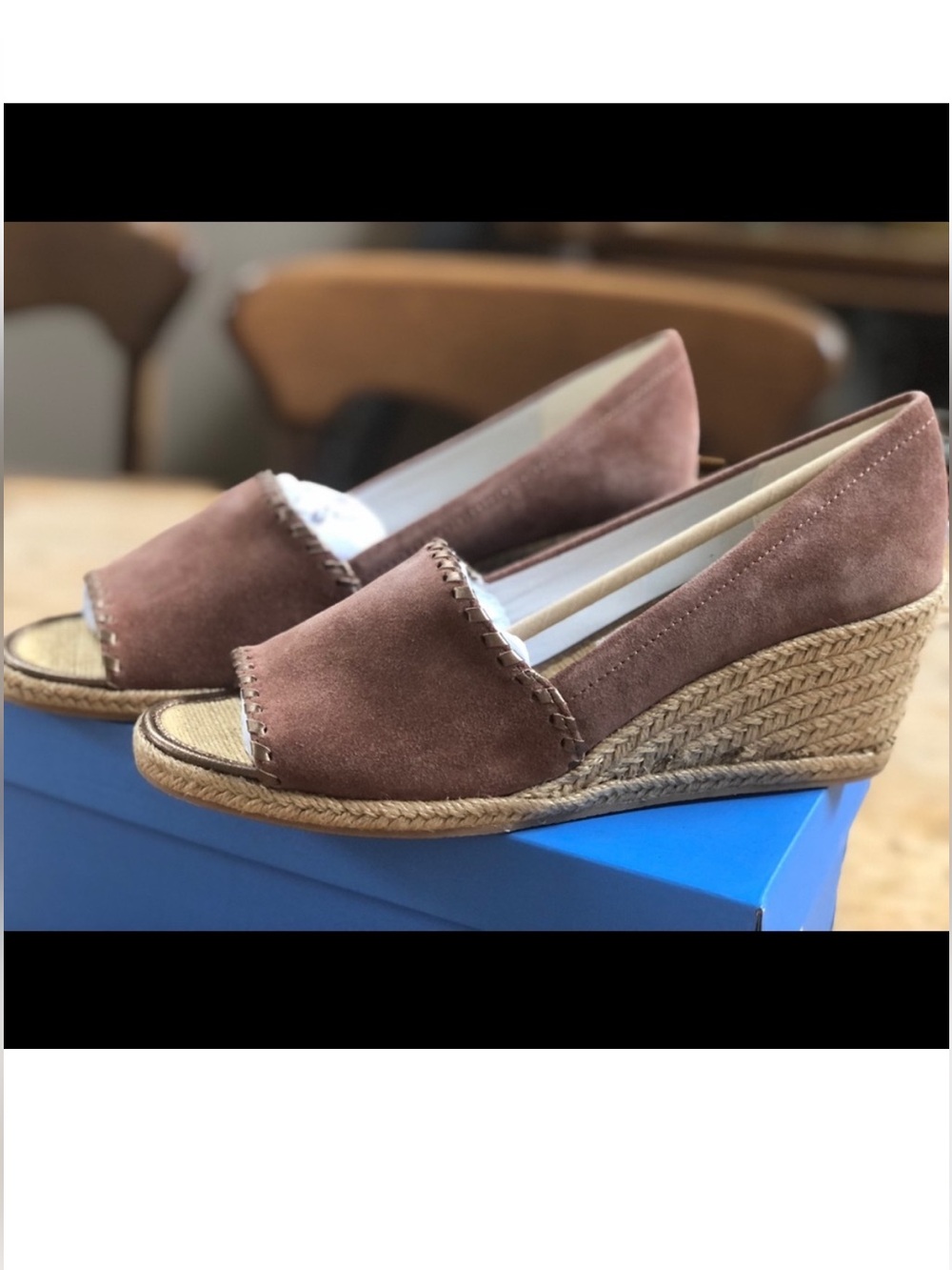 Jack Rogers suede espadrilles
